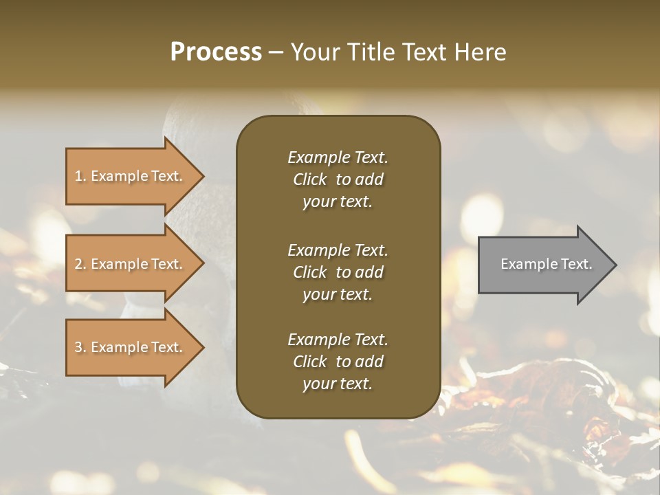 Bolete Cute Forest PowerPoint Template