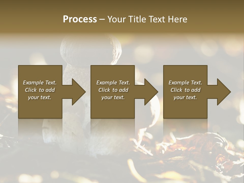 Bolete Cute Forest PowerPoint Template