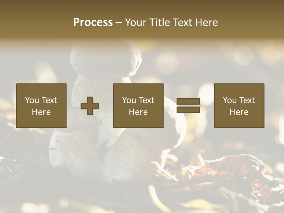 Bolete Cute Forest PowerPoint Template