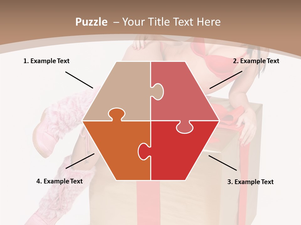 Santa Girl PowerPoint Template