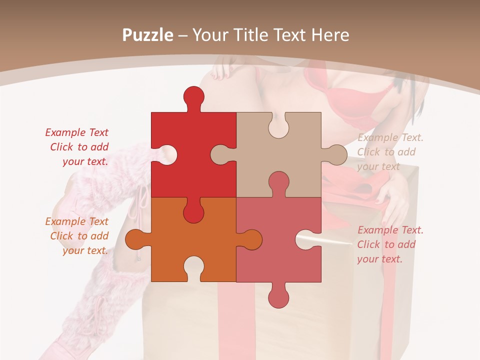 Santa Girl PowerPoint Template