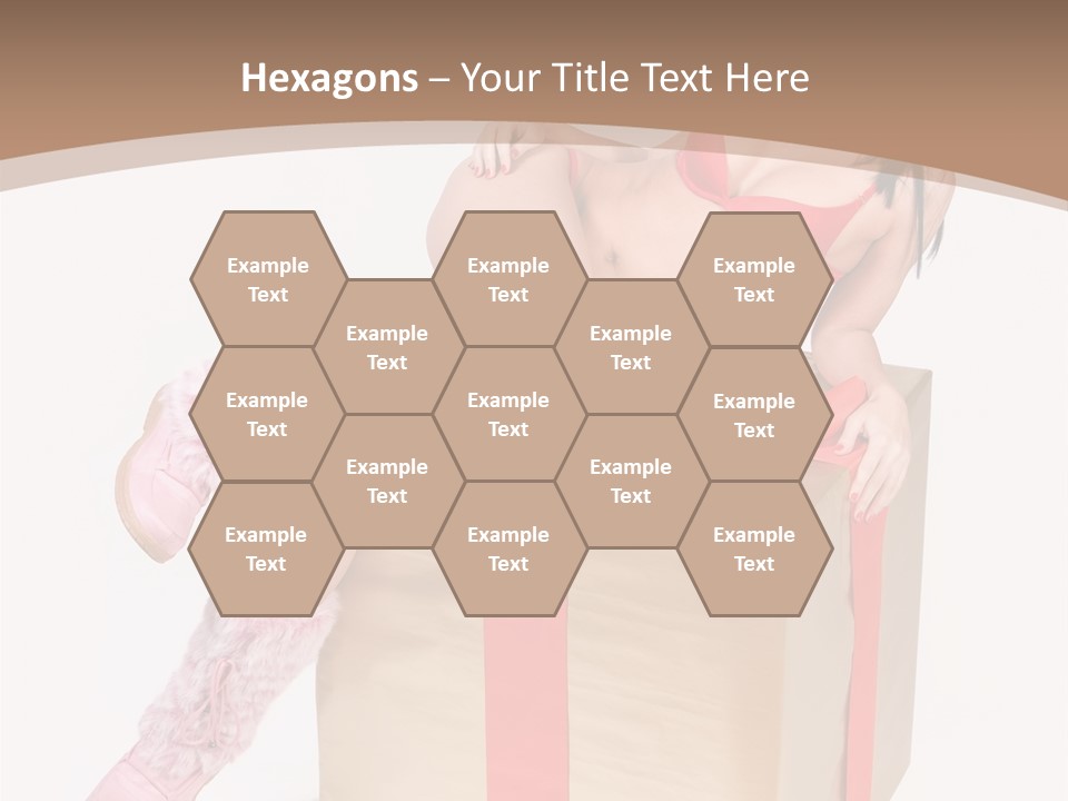 Santa Girl PowerPoint Template