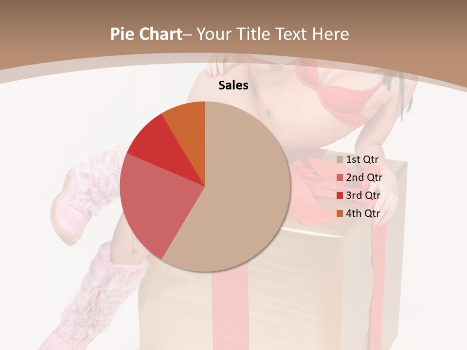 Santa Girl PowerPoint Template