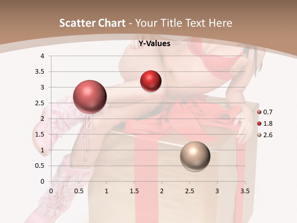 Santa Girl PowerPoint Template