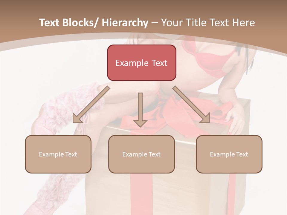 Santa Girl PowerPoint Template