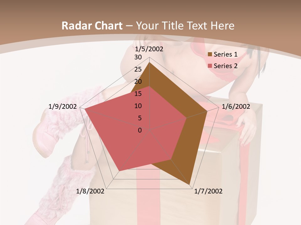 Santa Girl PowerPoint Template