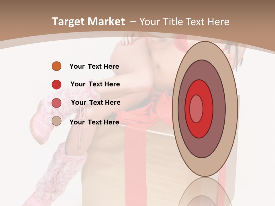 Santa Girl PowerPoint Template