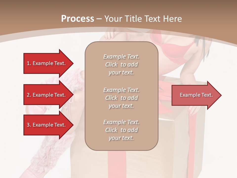 Santa Girl PowerPoint Template