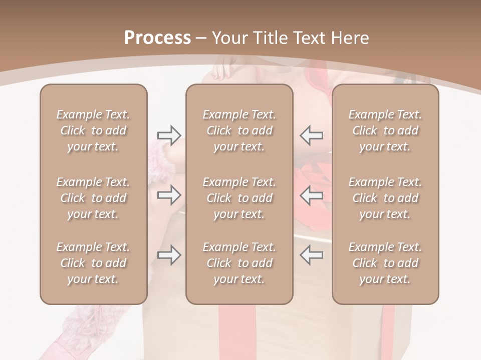 Santa Girl PowerPoint Template