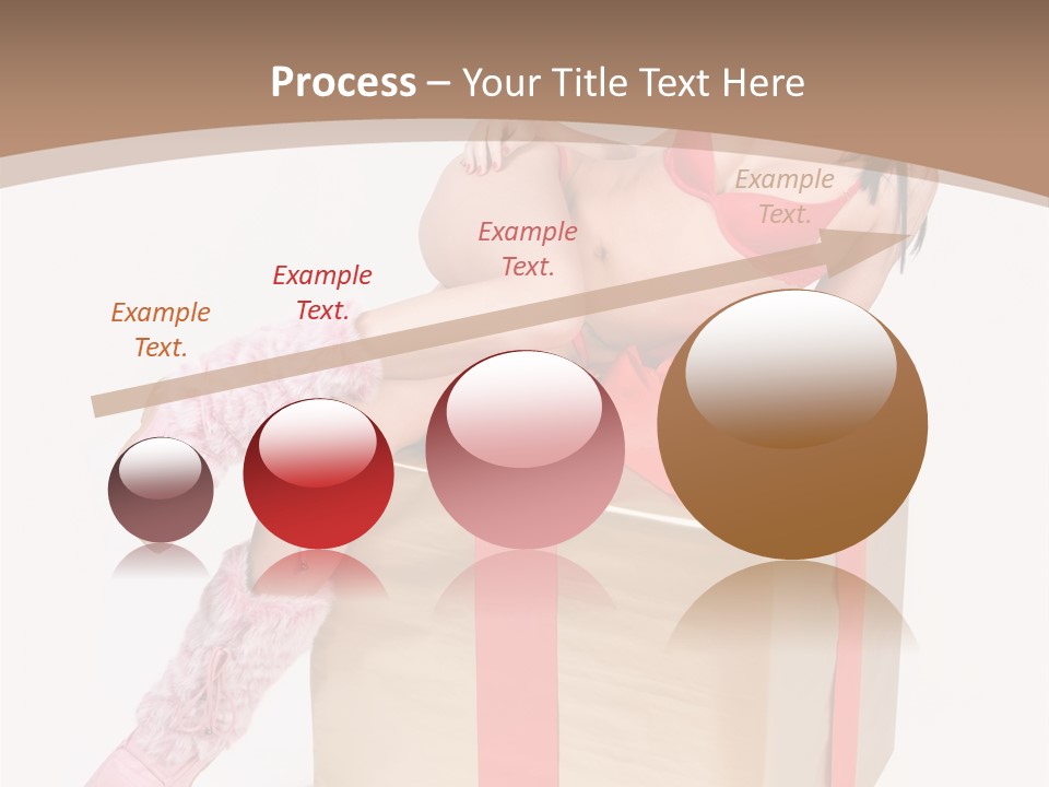 Santa Girl PowerPoint Template