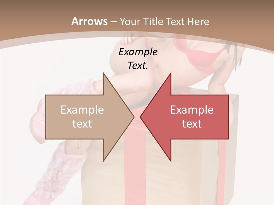 Santa Girl PowerPoint Template