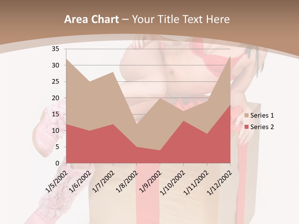 Santa Girl PowerPoint Template