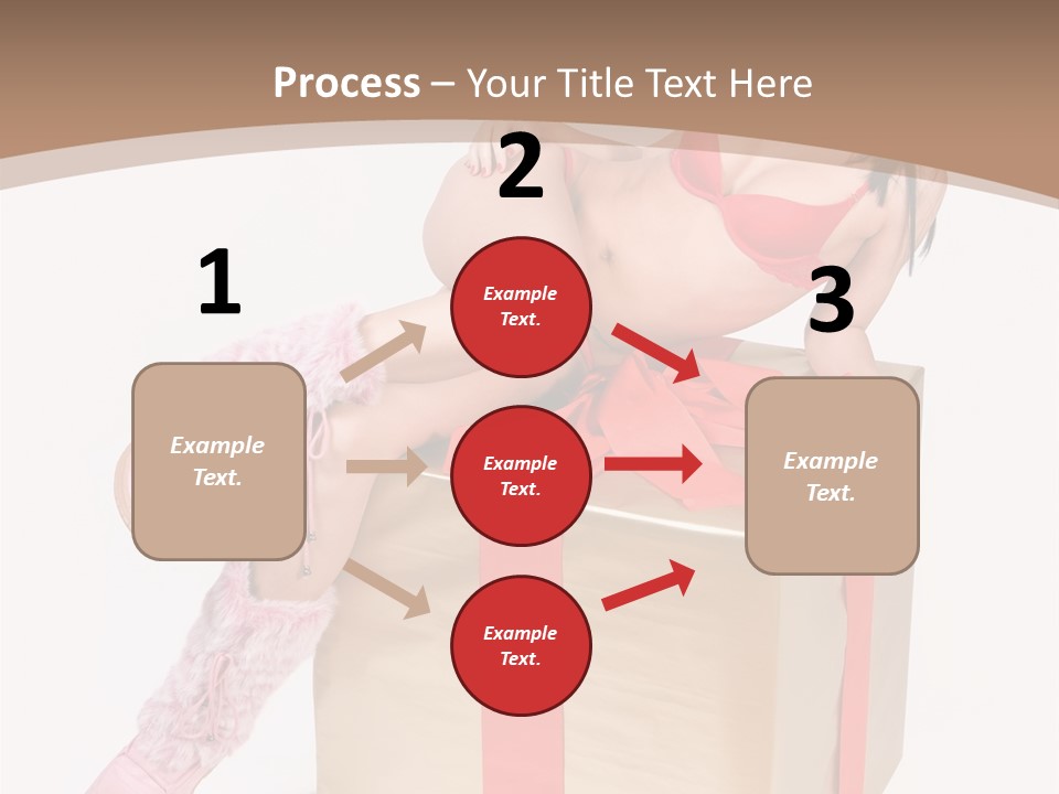 Santa Girl PowerPoint Template