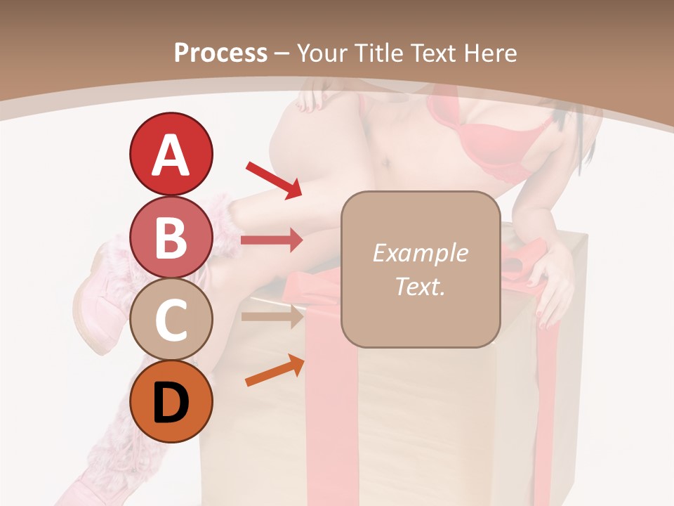 Santa Girl PowerPoint Template