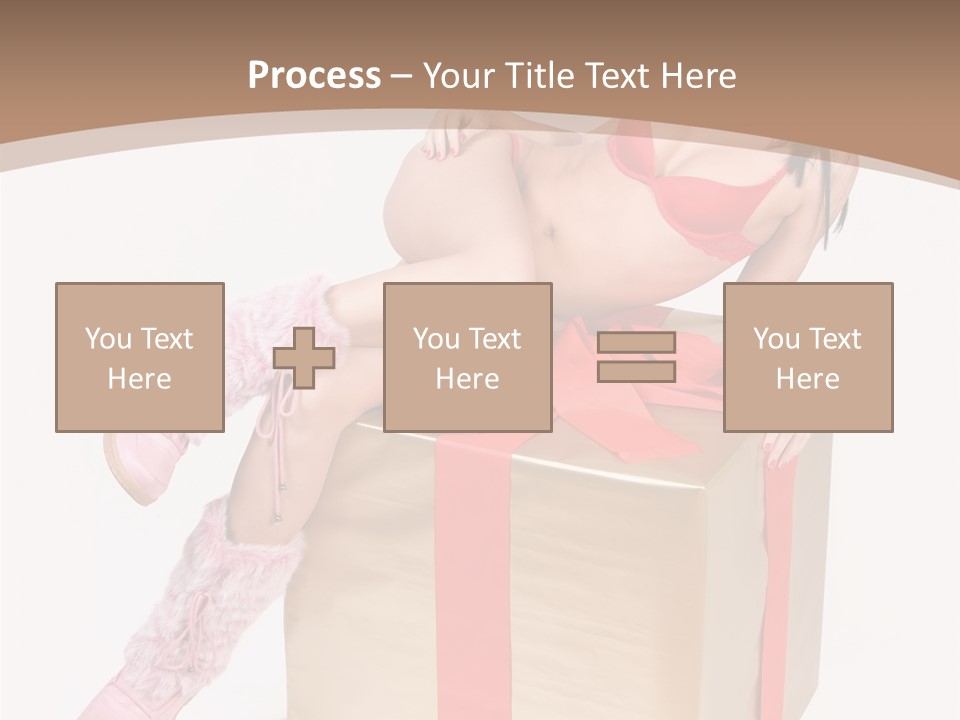 Santa Girl PowerPoint Template