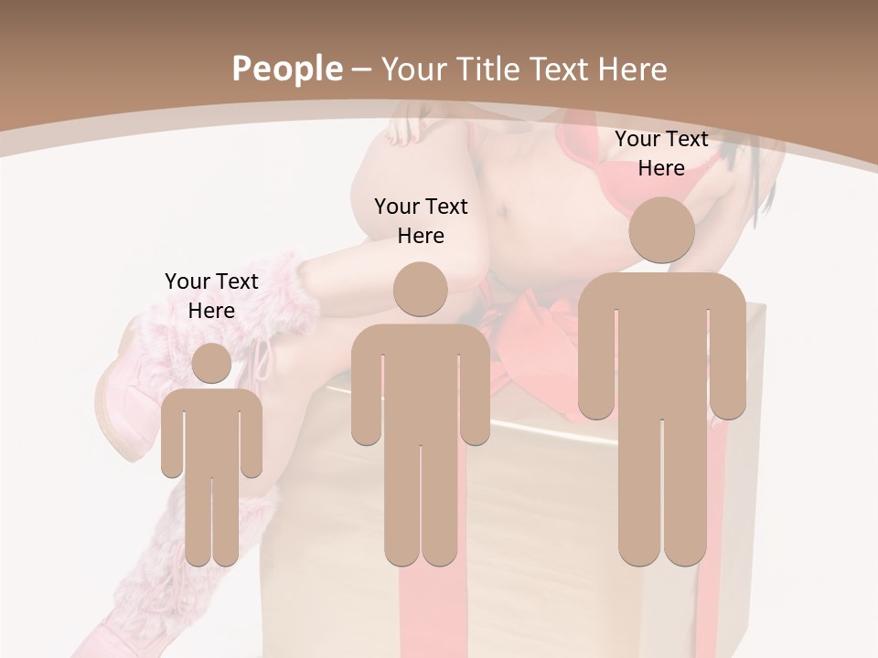 Santa Girl PowerPoint Template