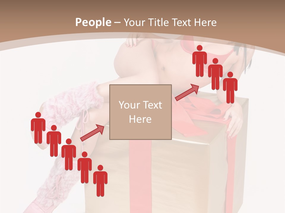 Santa Girl PowerPoint Template