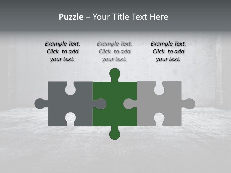 Grungy Wall PowerPoint Template