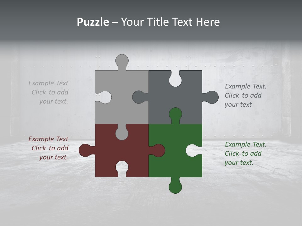 Grungy Wall PowerPoint Template