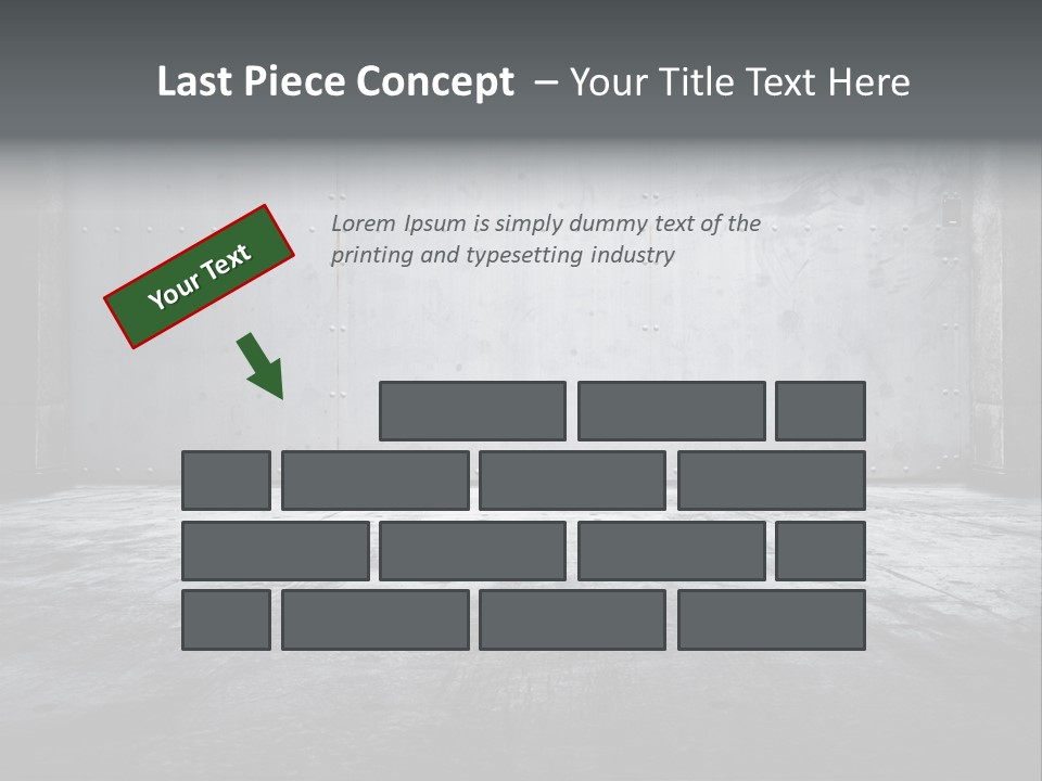 Grungy Wall PowerPoint Template