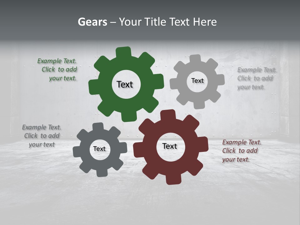 Grungy Wall PowerPoint Template