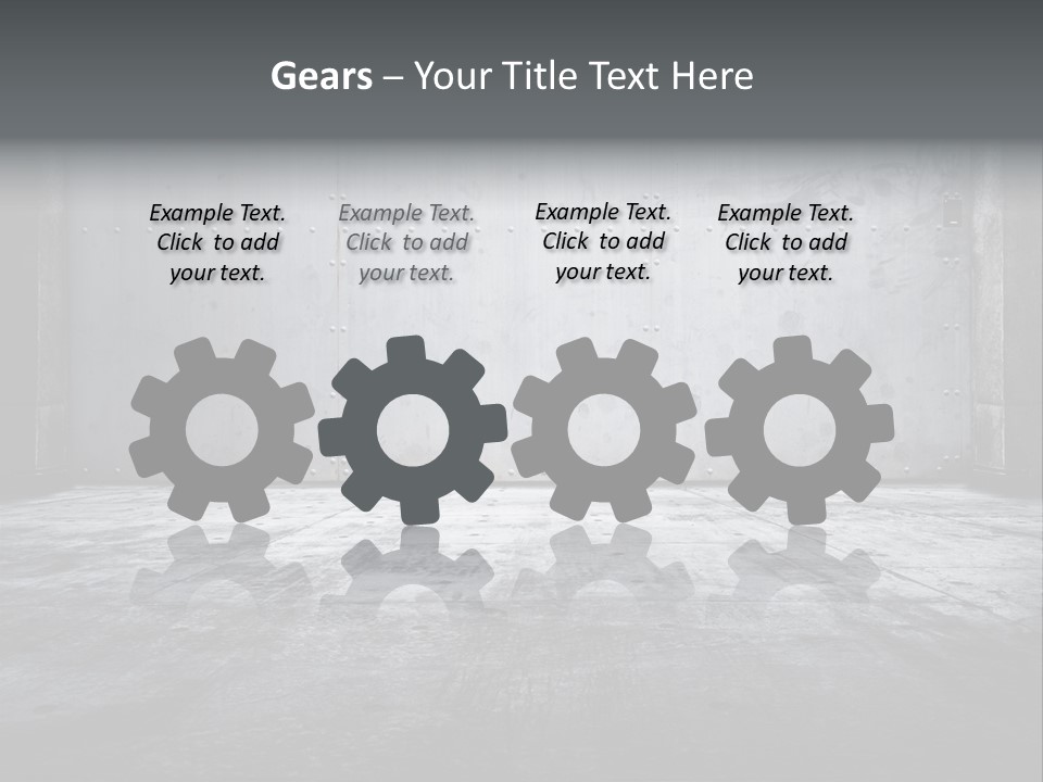 Grungy Wall PowerPoint Template