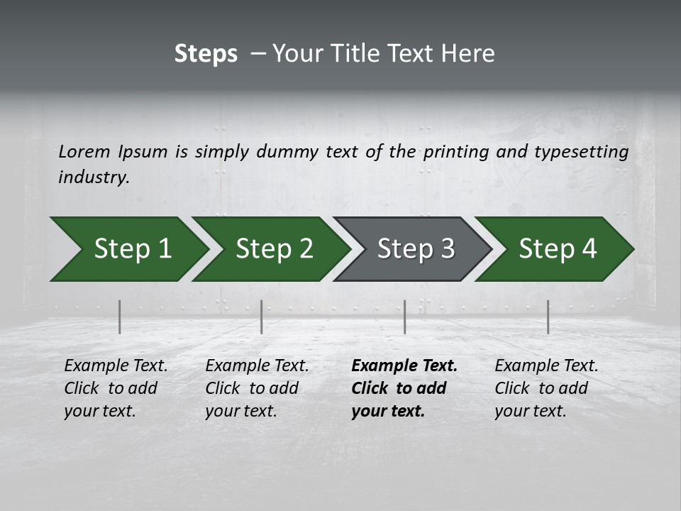 Grungy Wall PowerPoint Template