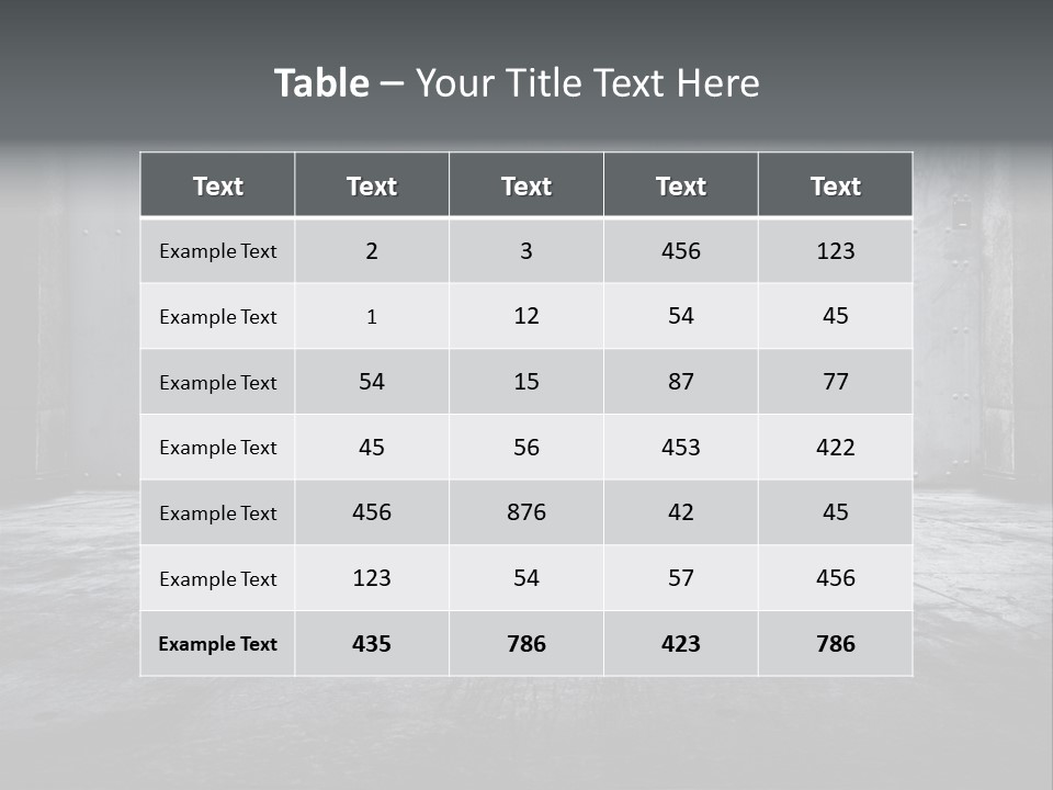 Grungy Wall PowerPoint Template