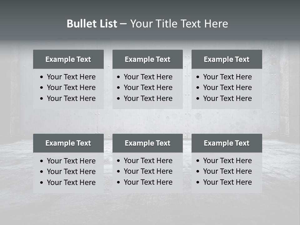Grungy Wall PowerPoint Template