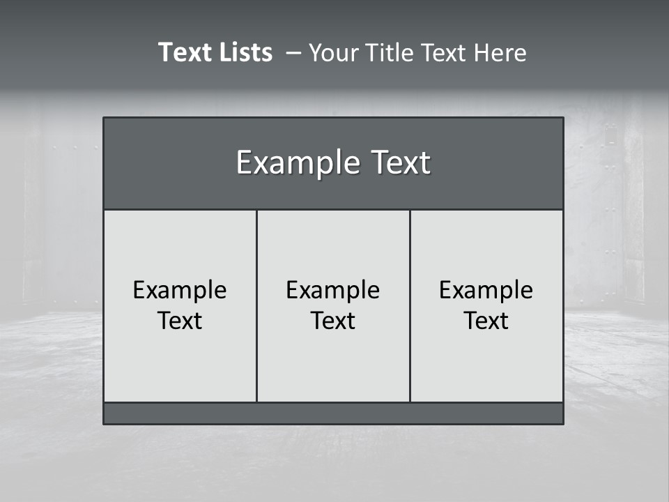 Grungy Wall PowerPoint Template