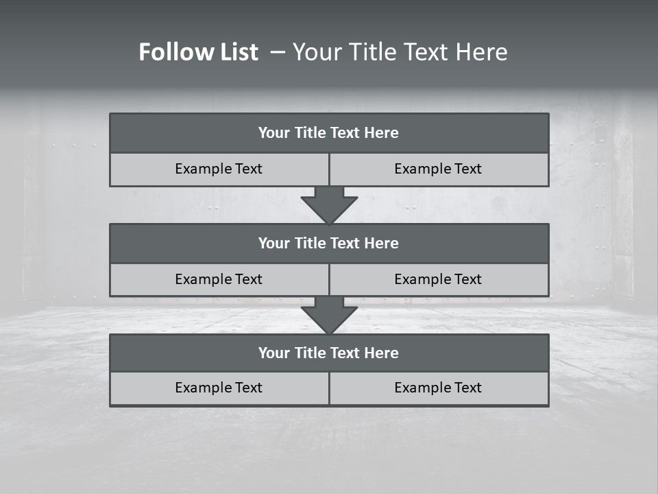 Grungy Wall PowerPoint Template