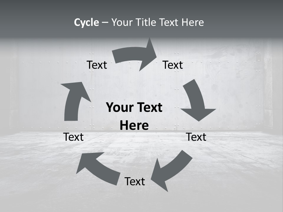 Grungy Wall PowerPoint Template