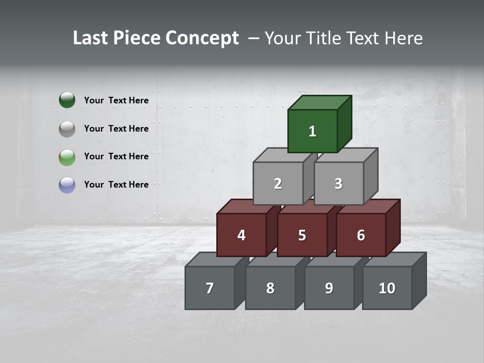 Grungy Wall PowerPoint Template