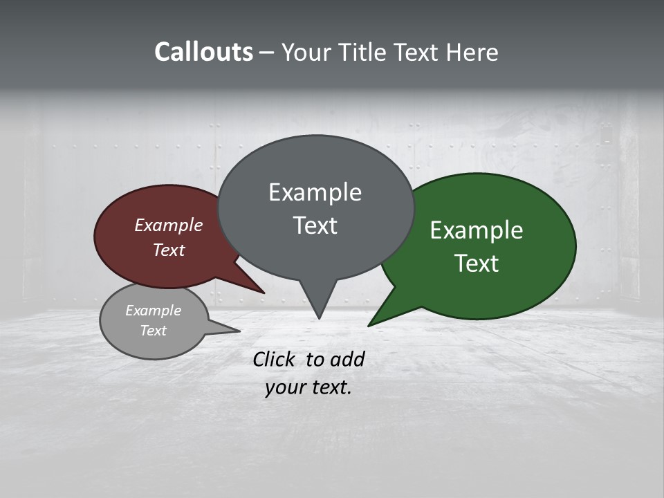 Grungy Wall PowerPoint Template