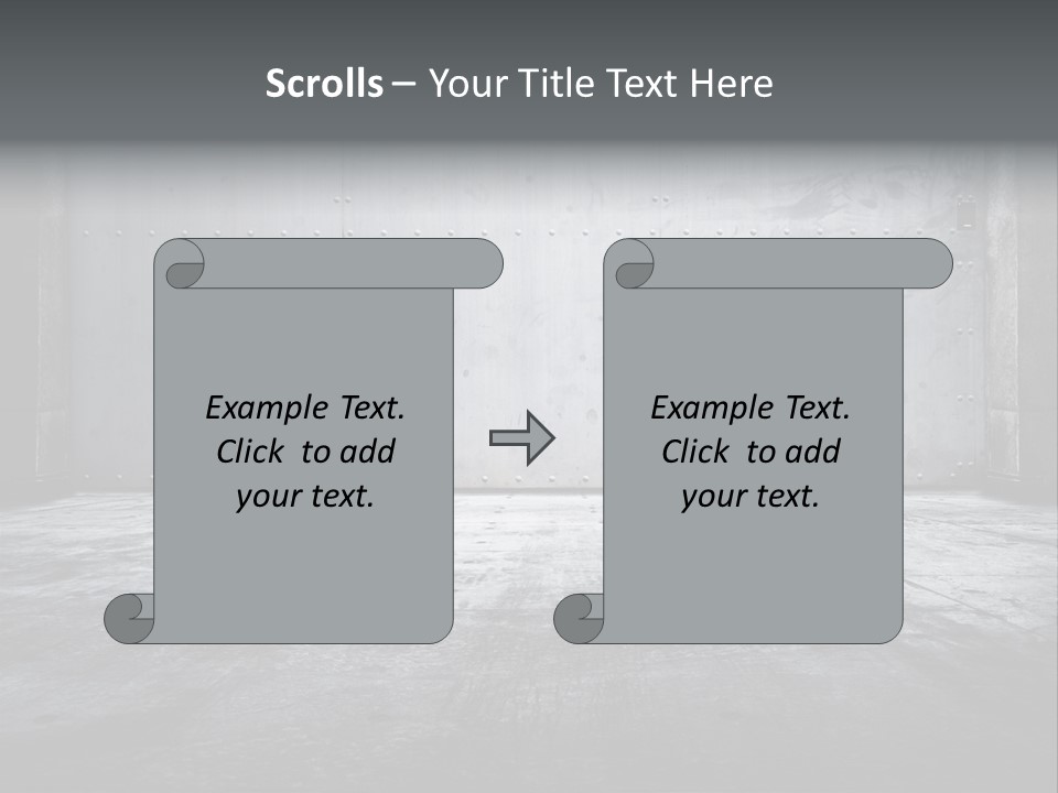 Grungy Wall PowerPoint Template
