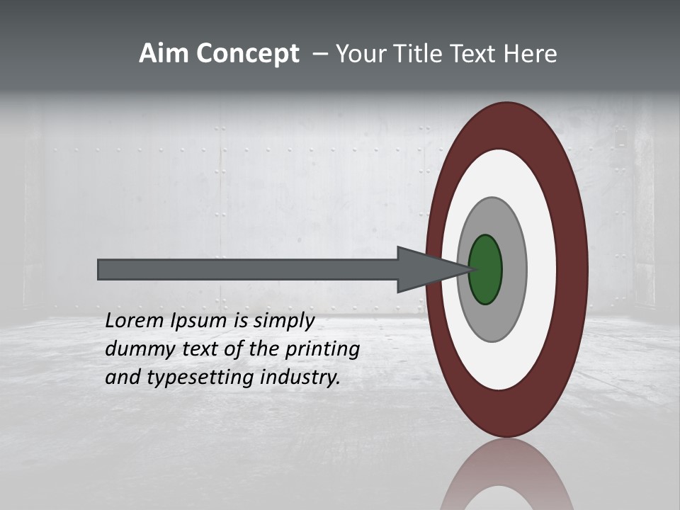 Grungy Wall PowerPoint Template