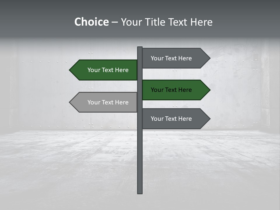 Grungy Wall PowerPoint Template