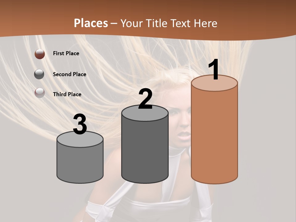 Music Babe Fun PowerPoint Template