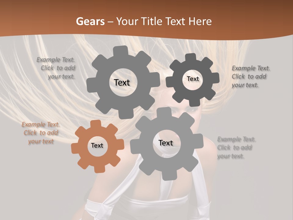 Music Babe Fun PowerPoint Template