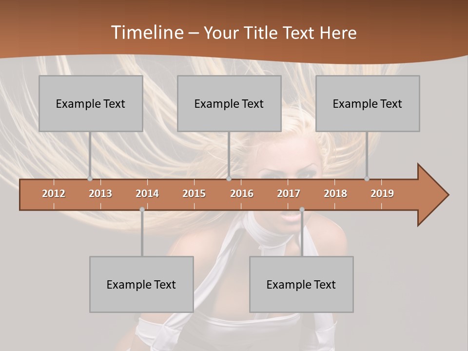 Music Babe Fun PowerPoint Template