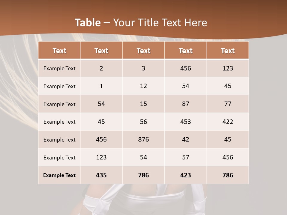 Music Babe Fun PowerPoint Template