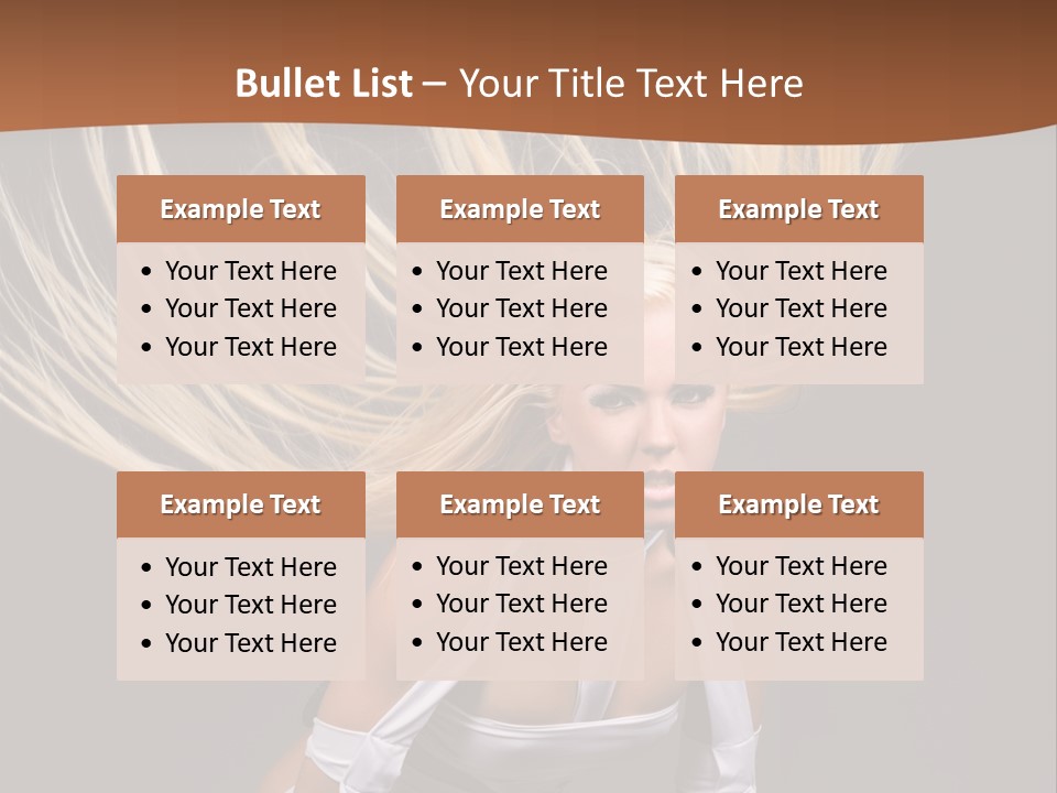 Music Babe Fun PowerPoint Template