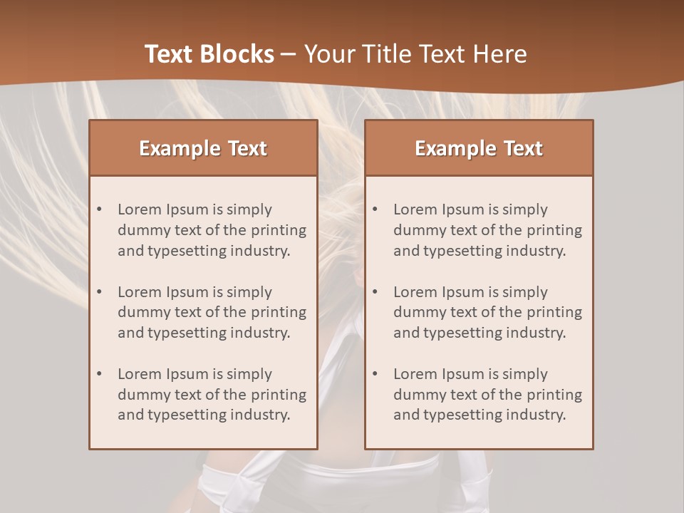 Music Babe Fun PowerPoint Template