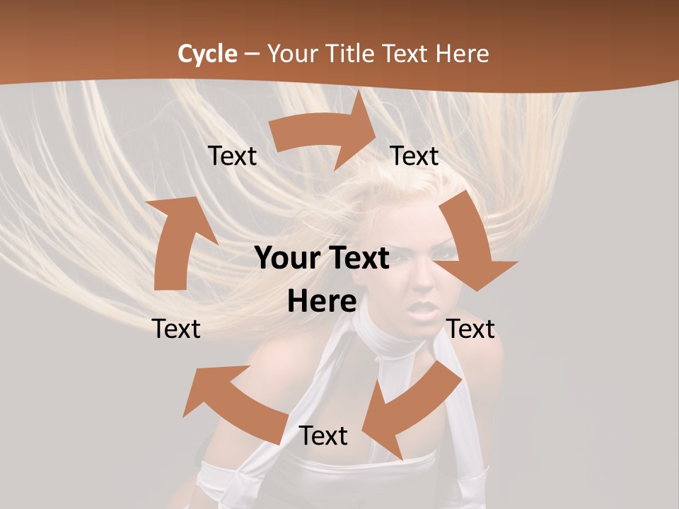 Music Babe Fun PowerPoint Template