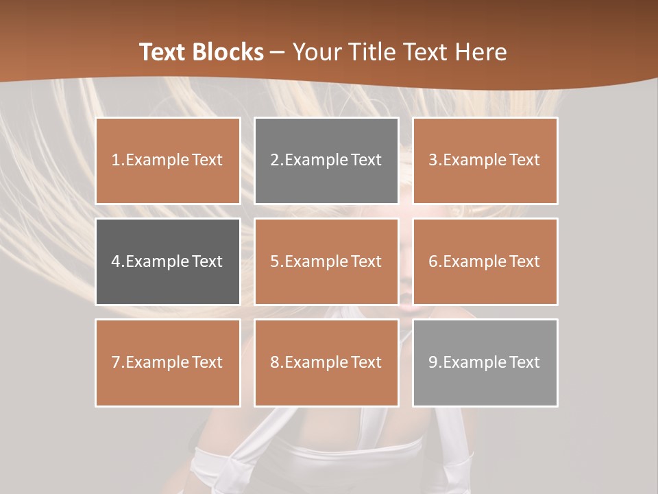 Music Babe Fun PowerPoint Template