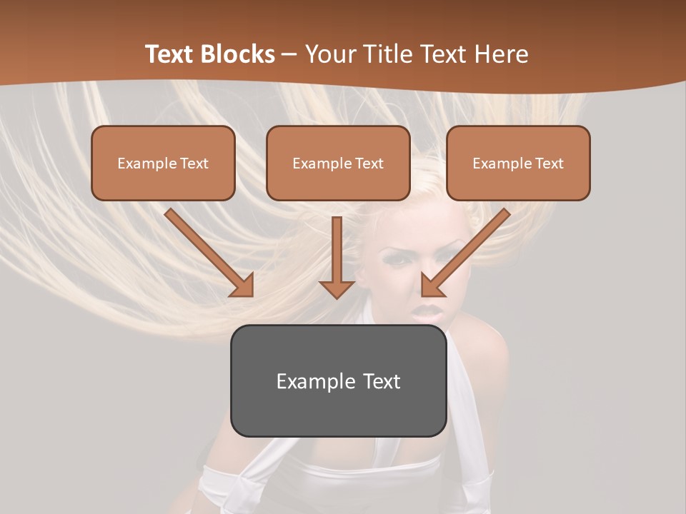 Music Babe Fun PowerPoint Template