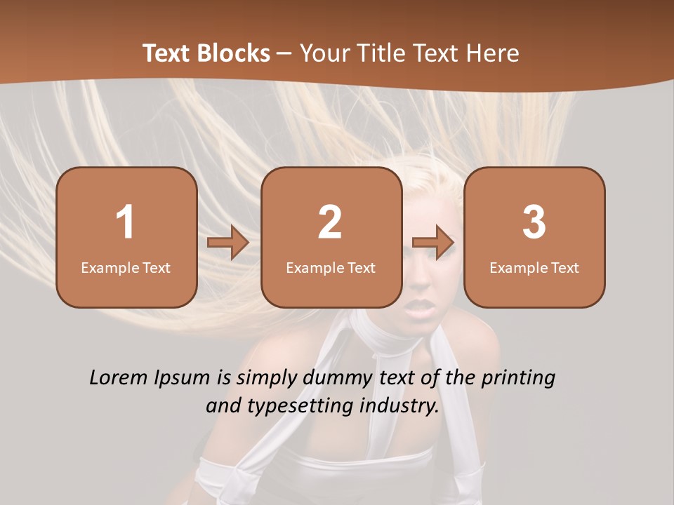 Music Babe Fun PowerPoint Template