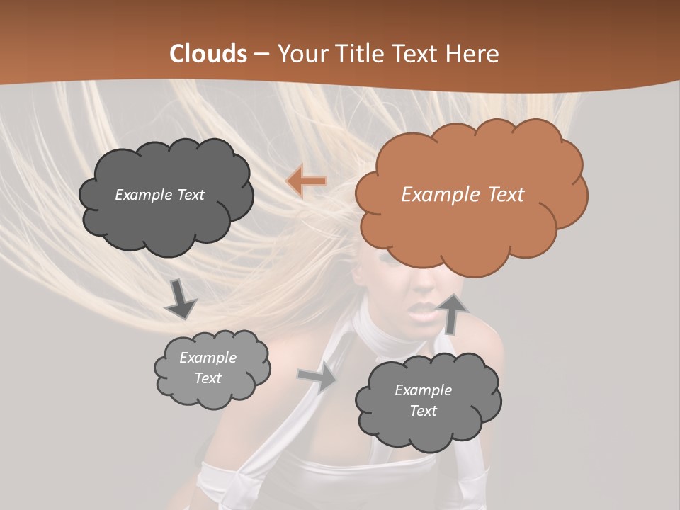 Music Babe Fun PowerPoint Template