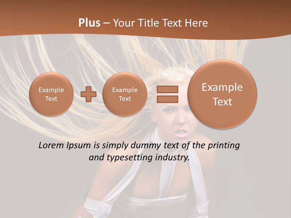 Music Babe Fun PowerPoint Template