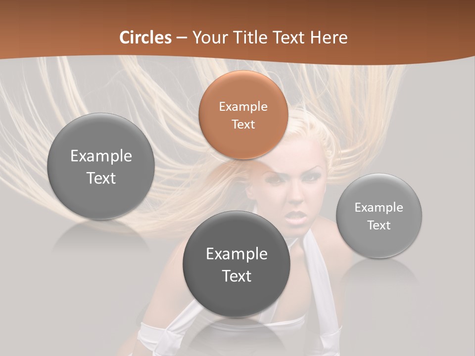 Music Babe Fun PowerPoint Template